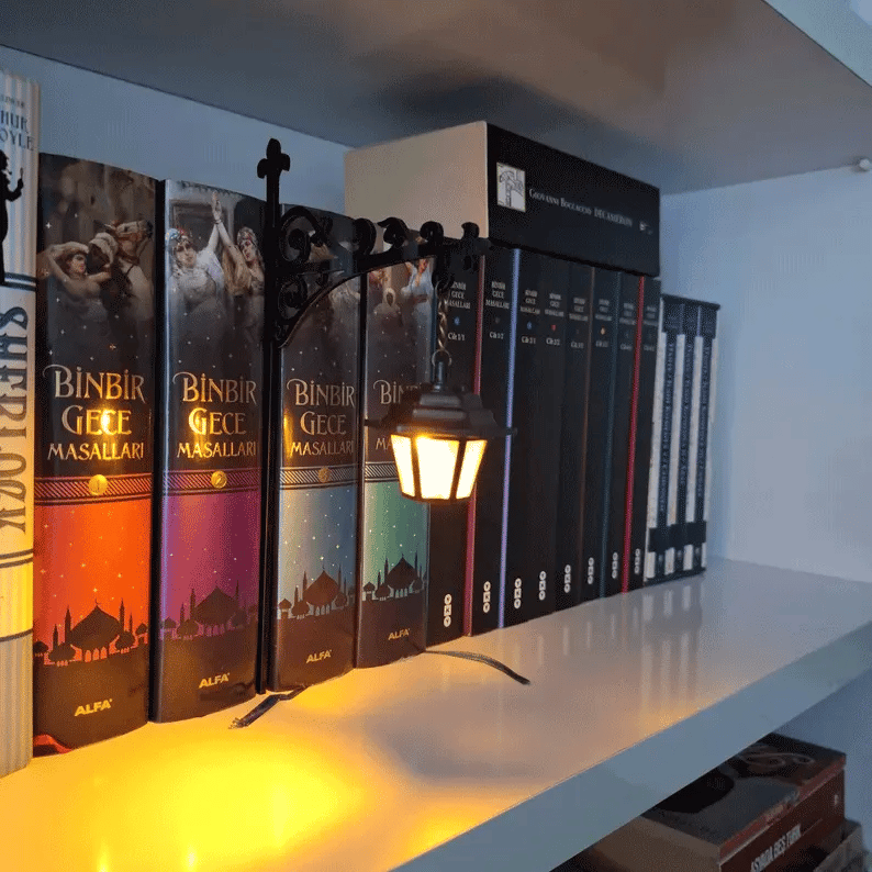 Library Lantern-Decorative Bookshelf Lighting（What you see is what you get！）