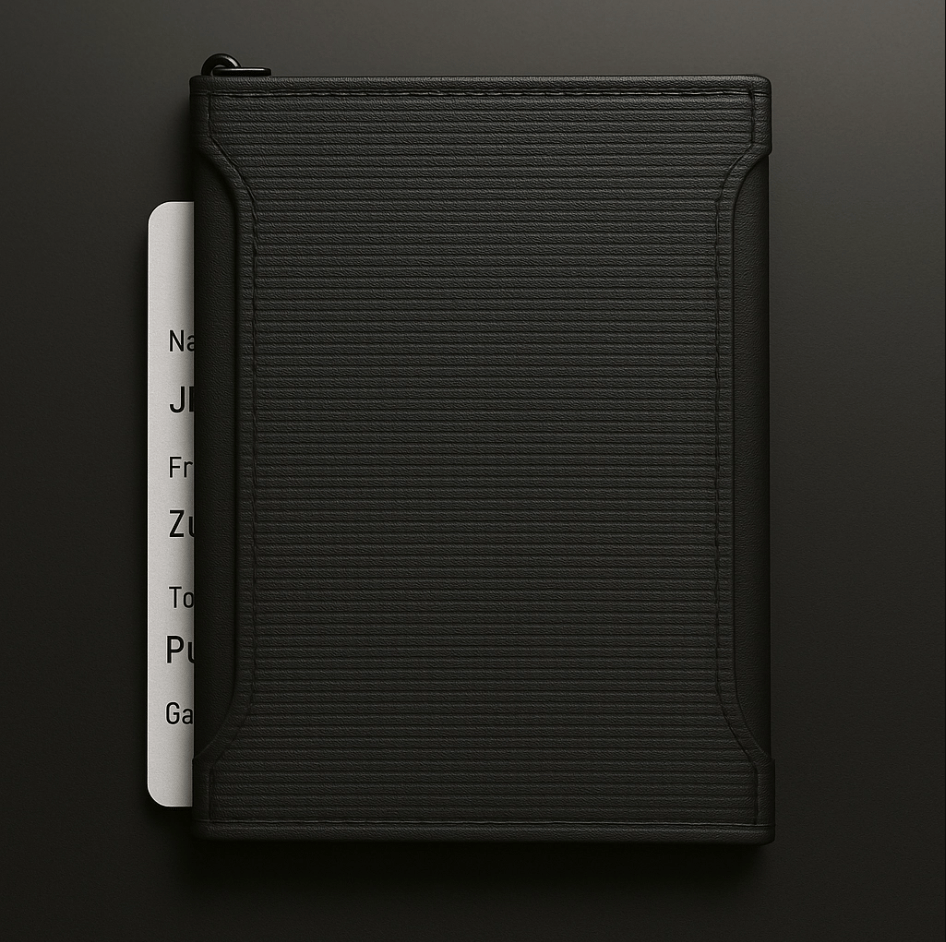 RFID Travel Wallet - Passport Holder & Travel Organizer