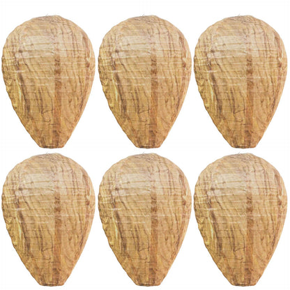 🐝Outdoor Hanging Fake Hornet Nest, Natural Wasp Repellent (8.6*11 inch)👍
