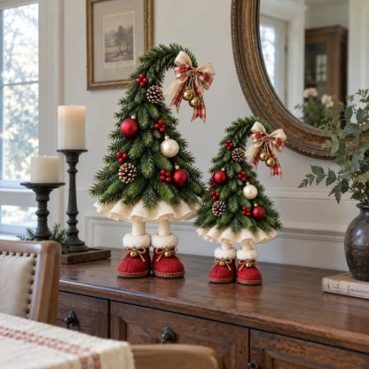 Whimsical Christmas Elf Tree Decor