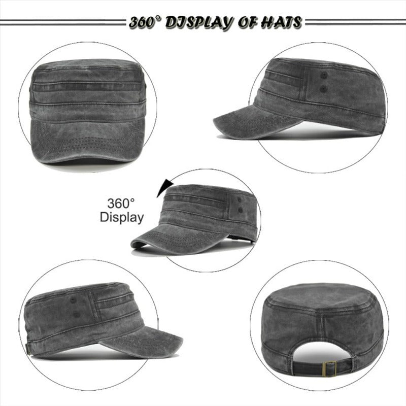 Soft Washed Cotton Cadet Cap