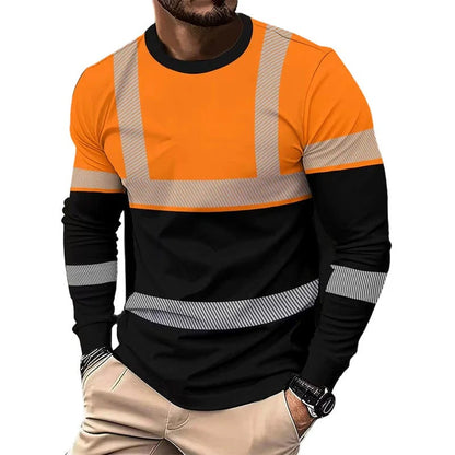 👕 ✨ Men’s 3D Printed Active Shirt – High-Visibility, Breathable, Athletic Fit 🌿