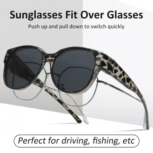 🎉😎2026 New Polarized UV400 Protection Trendy Round Cat-eye Sunglasses 🕶️
