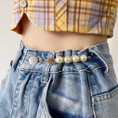 🔥Limited Time Buy 1 Get 1 Free🔥Fancy Rhinestones Pearls Safety Pin Brooch
