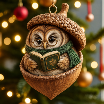 🎄Woodland Nut Hideaway Ornament🐿️