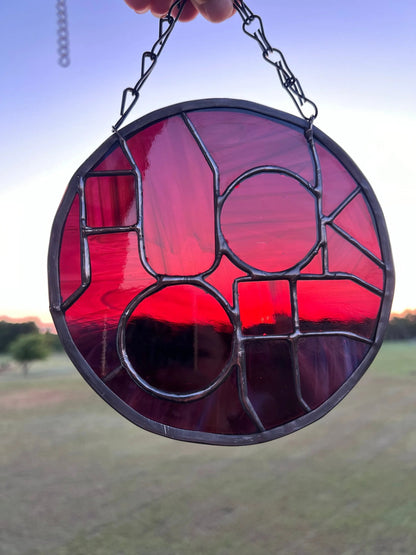 🤣F*CK OFF Stained Suncatcher – Bold, Bright & Unapologetically Funny