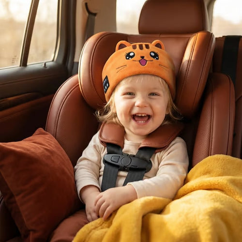 Kids & Adult Sleep Headband | Ultra Soft Bluetooth Animal Music Headphones