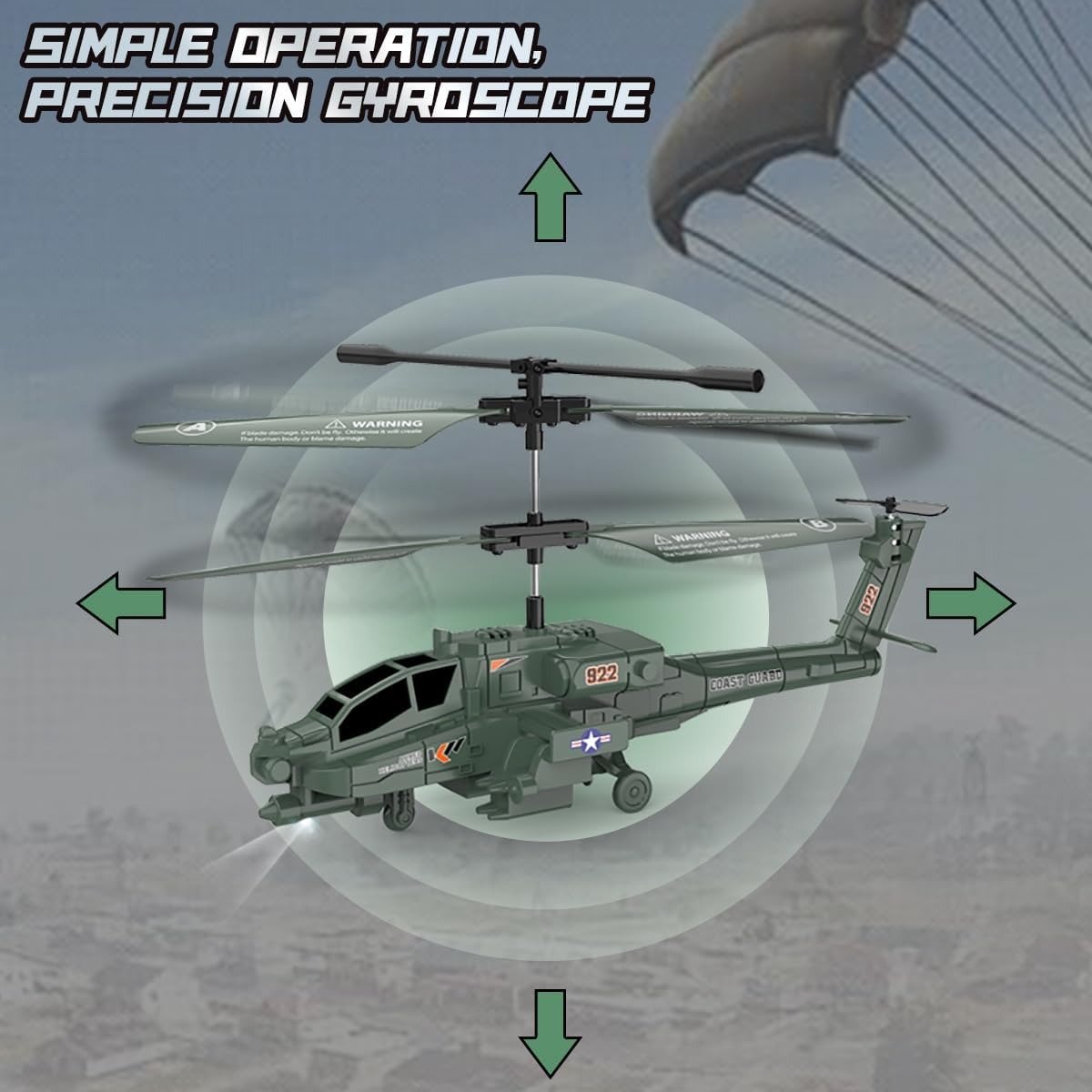 Remote Control RC Military Helicopter 🔥