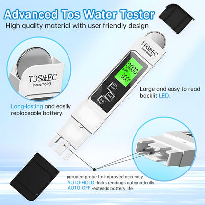 🔥Hot Sale🔥2026 All-New 4 in 1 Digital Water Tester