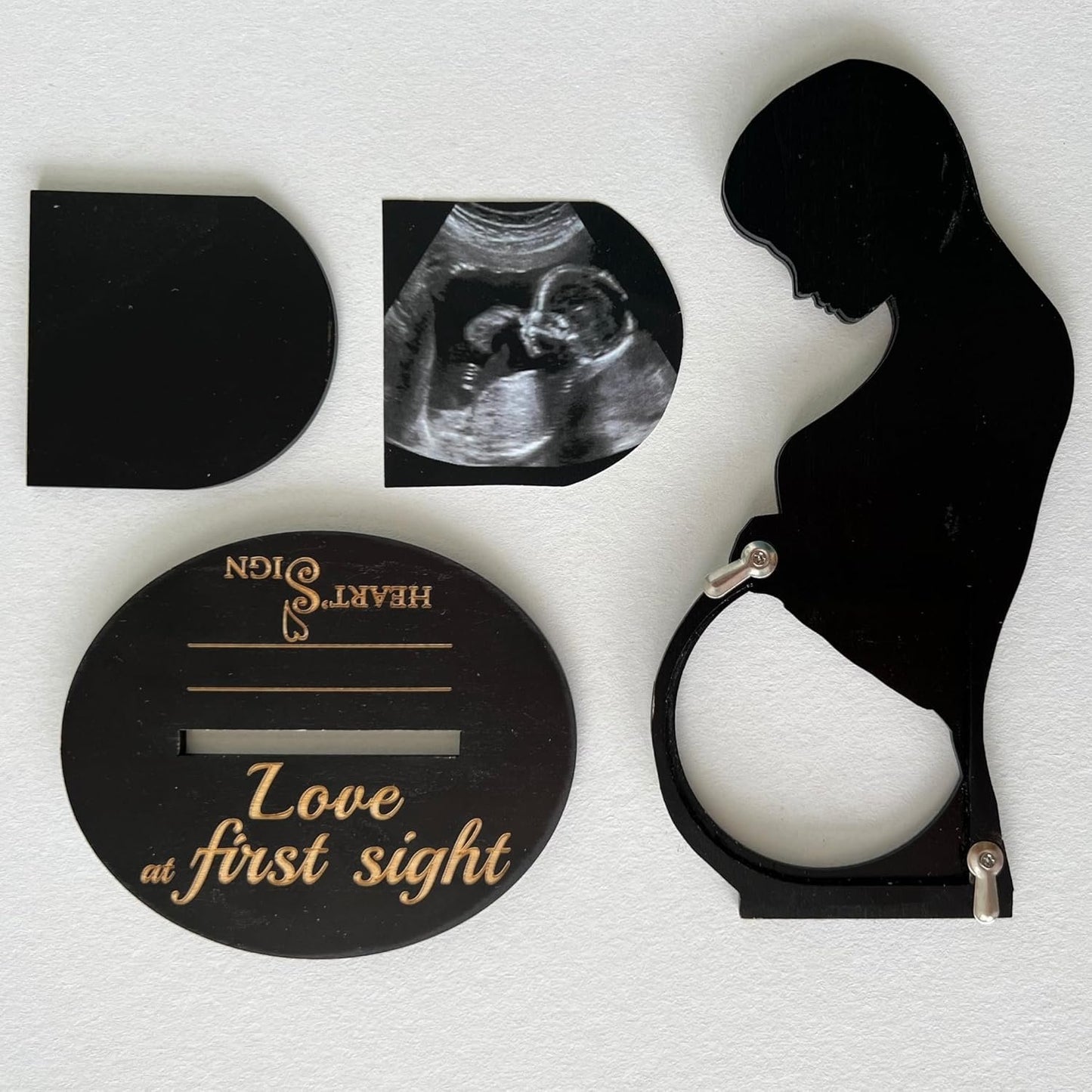 💖 Mother's Day Sneak Peek: 💖 Pregnancy Ultrasound Photo Frame