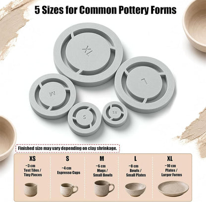 🔥Last Day 49% OFF - Pottery Foot Ring Tool