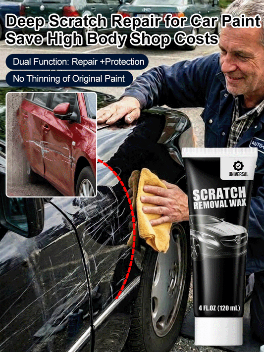 🚗 Buy 2 Get 1 Free! ✨Scratch Eraser: Deep Repair Wax for Car Paint Scratches-Easy Application, Quick Drying & Invisible Finish 🔧