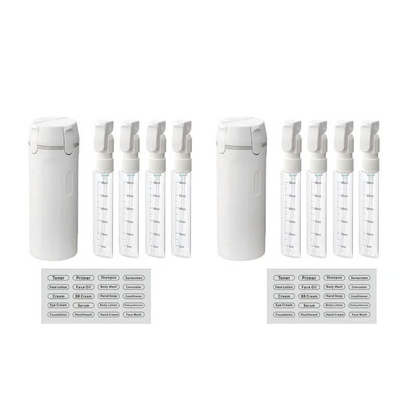 4-in-1 Leakproof Rotatable Travel Dispenser Set