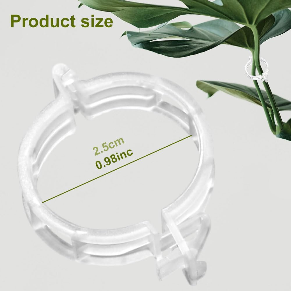 Premium Reusable Plant Support Clips