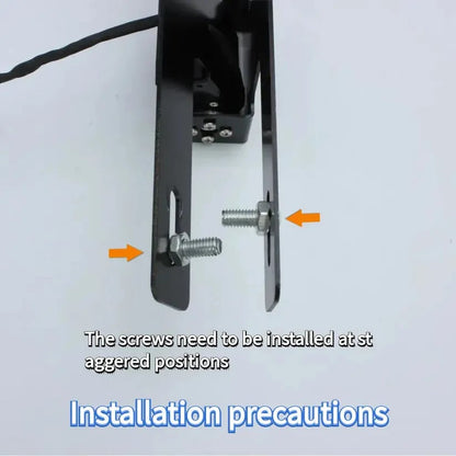 Motorcycle License Plate Holder – One-Touch Electric Flip for Ultimate Convenience