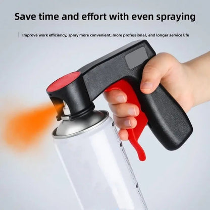🔥LAST DAY 50% OFF - 🏠🚗✨Universal Spray Paint Handle Tool 🌟 Portable Assisted Spray Nozzle for Paint & Color Change