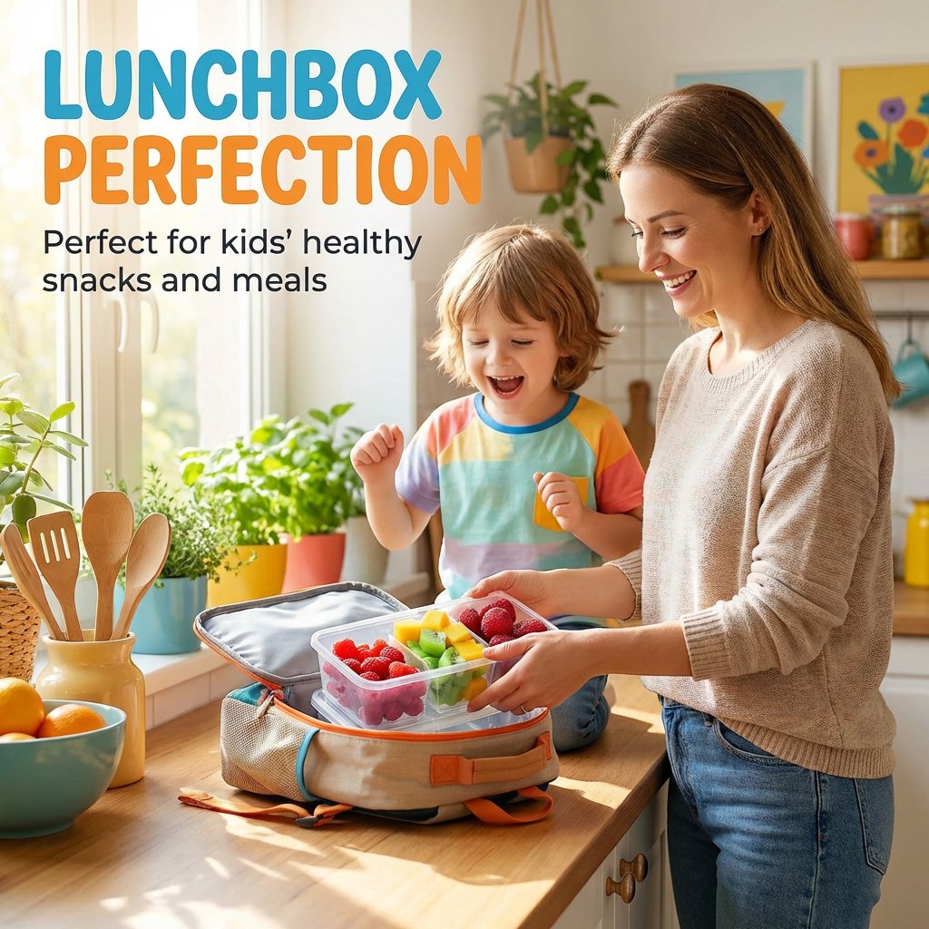 🍱 20-Pack 17 oz Small Meal Prep Containers