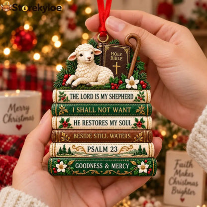 ✨✝️ Bible Faith Christmas Acrylic Ornament Collection