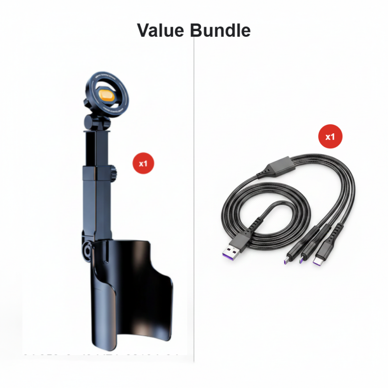 Car Cup Holder Phone Mount – 360° adjustable, strong N52 magnet, one-handed operation, fits all phones, stable magnetic and clamp models for safe driving