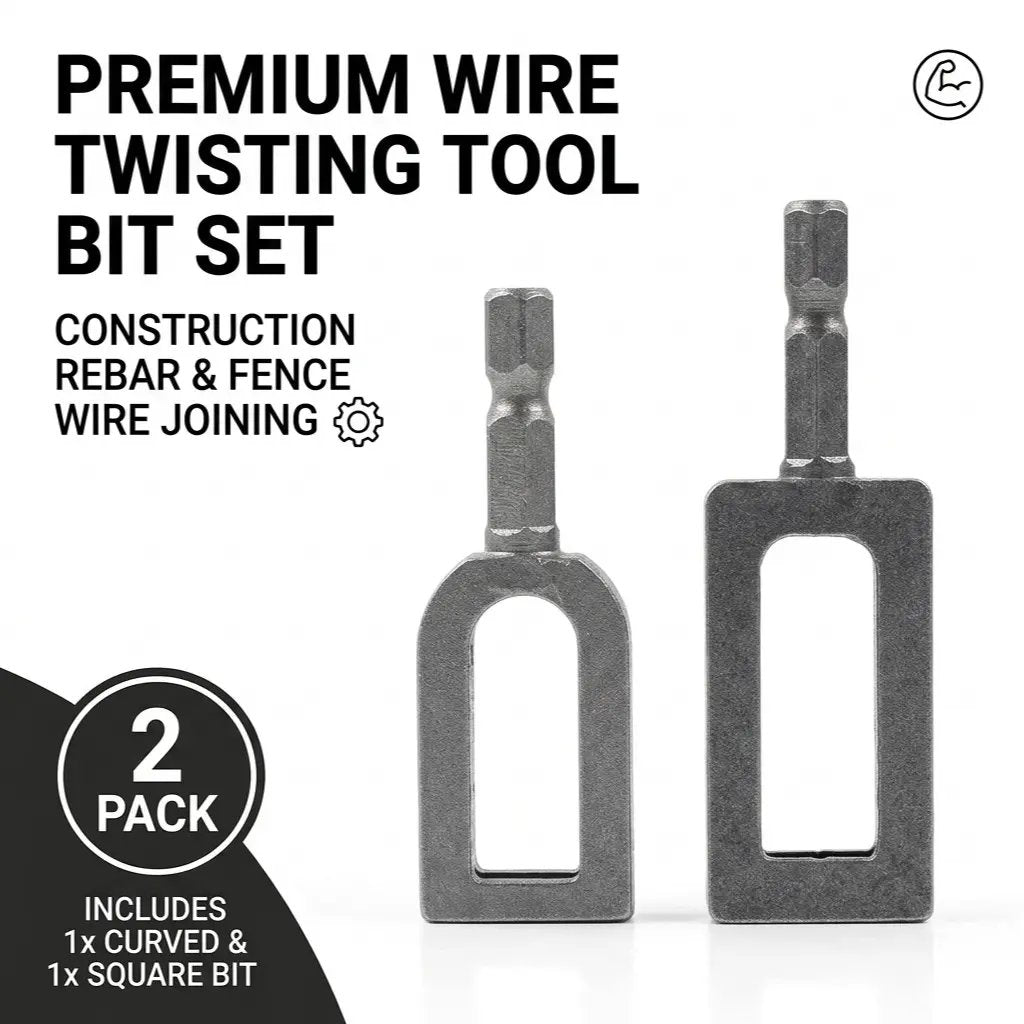 Multifunctional Wire Twister / Knotter — Sizes #9 & #11 — Wire Winding Tool & Twisting Sleeve