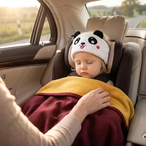 Kids & Adult Sleep Headband | Ultra Soft Bluetooth Animal Music Headphones