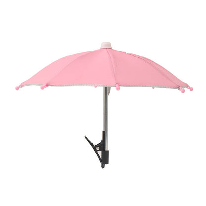 ☂️📱 Adjustable Phone Stand with Sun Shade – Universal Pig Suction Cup Phone Holder