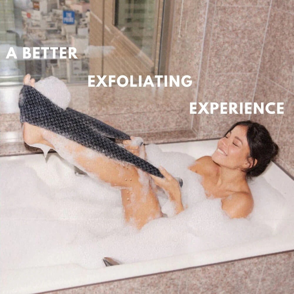 🫧Exfoliating Shower Bath Towel