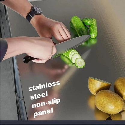 🔪 Stainless Steel Cutting Board | Hygienic, Durable & Easy to Clean