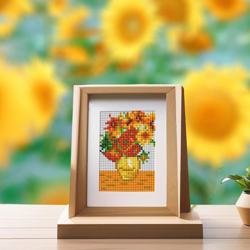 ✨ Mini Diamond Painting Postcard Set