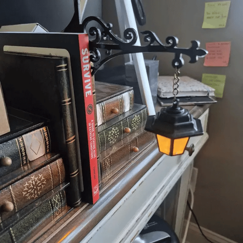 Library Lantern-Decorative Bookshelf Lighting（What you see is what you get！）