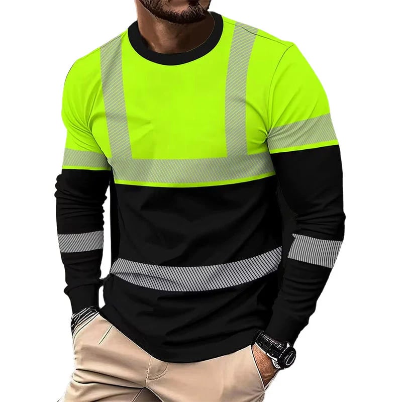 👕 ✨ Men’s 3D Printed Active Shirt – High-Visibility, Breathable, Athletic Fit 🌿