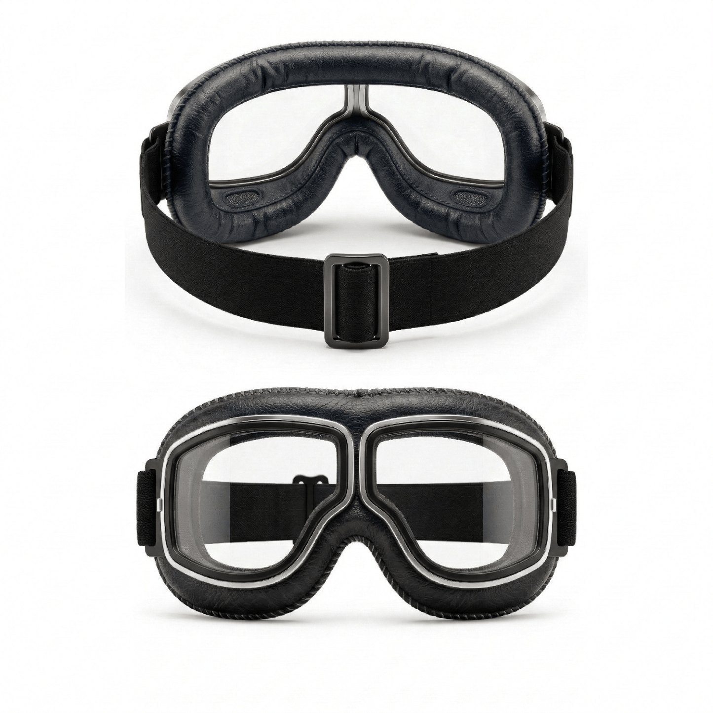 🕶️ OTG Vintage Motorcycle Goggles (Fits Over Glasses)