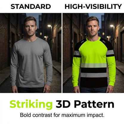 👕 ✨ Men’s 3D Printed Active Shirt – High-Visibility, Breathable, Athletic Fit 🌿