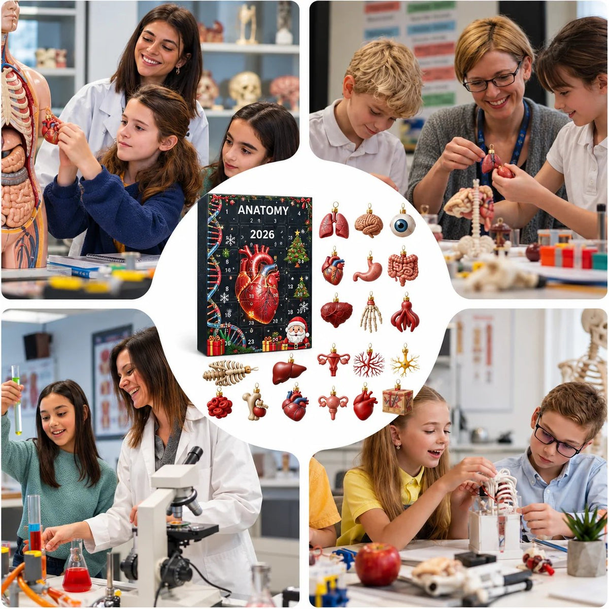 Loriova™ Anatomy Advent Calendar
