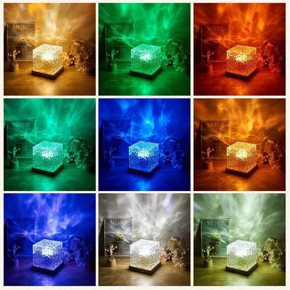 🌊✨Dynamic Water Ripple LED Ambient Light