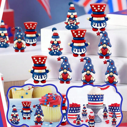 🔥Last Day 49% OFF - 🇺🇸 Patriotic gnome figurine, July 4th gift