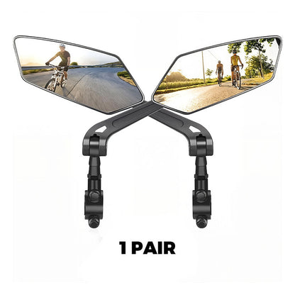 360° Rotatable Adjustable Bicycle Rearview Mirror🚴🪞