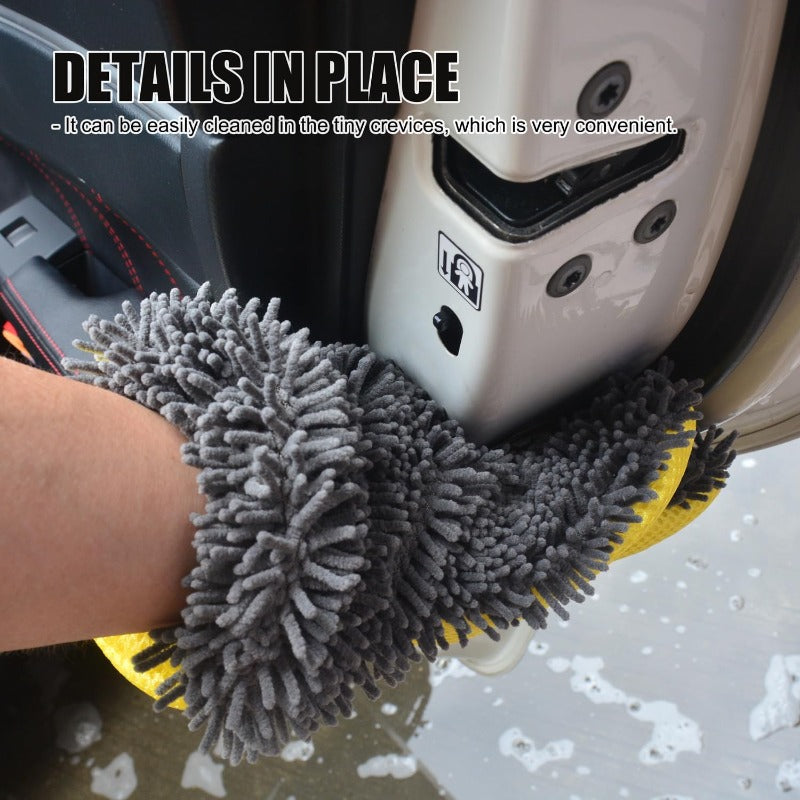 Scratch-Free 5-Finger Wash Mitt Rjc