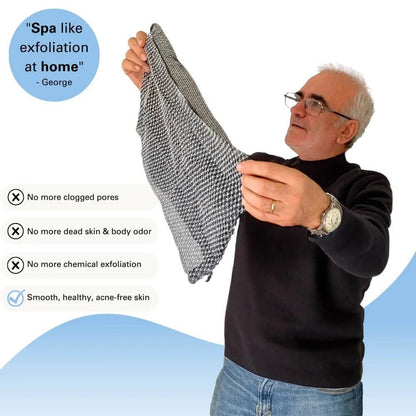 🫧Exfoliating Shower Bath Towel