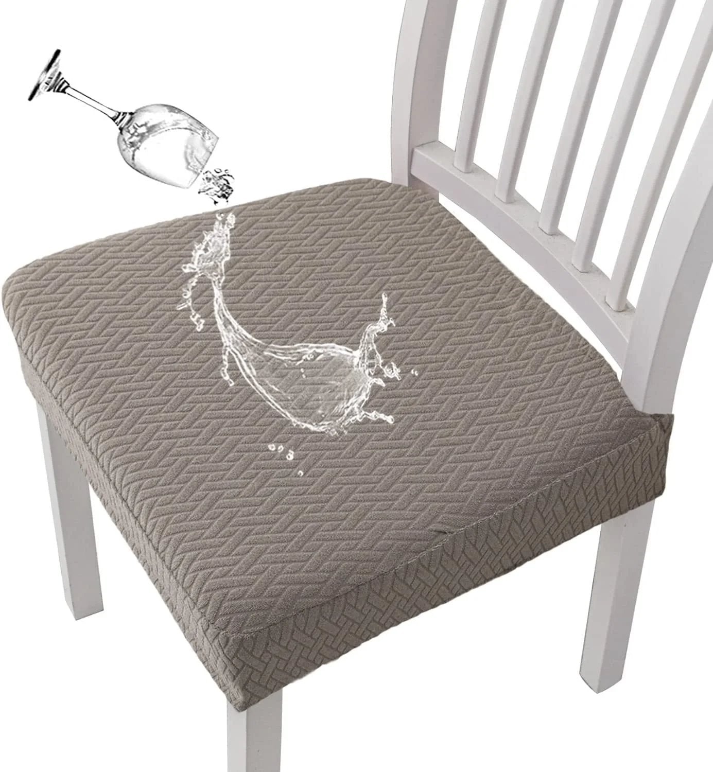 🎅🔥 Waterproof Jacquard Chair Covers! Durable, Stylish & Easy-Clean 🪑✨