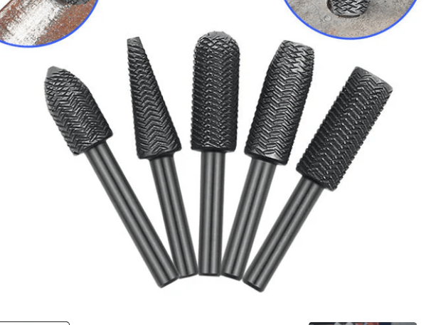 🔩 BUY 2 GET 1 FREE! ✨ 5-Piece Rotating Steel File Set – Deburing, grinding & durable – For metal, wood or plastic – ideal for precision crafting or DIY 🛠️