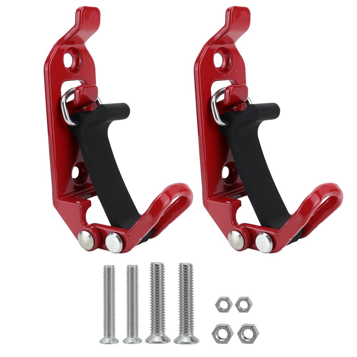 Heavy-Duty Rubber Tool Mount Clamps for Trucks & Garages