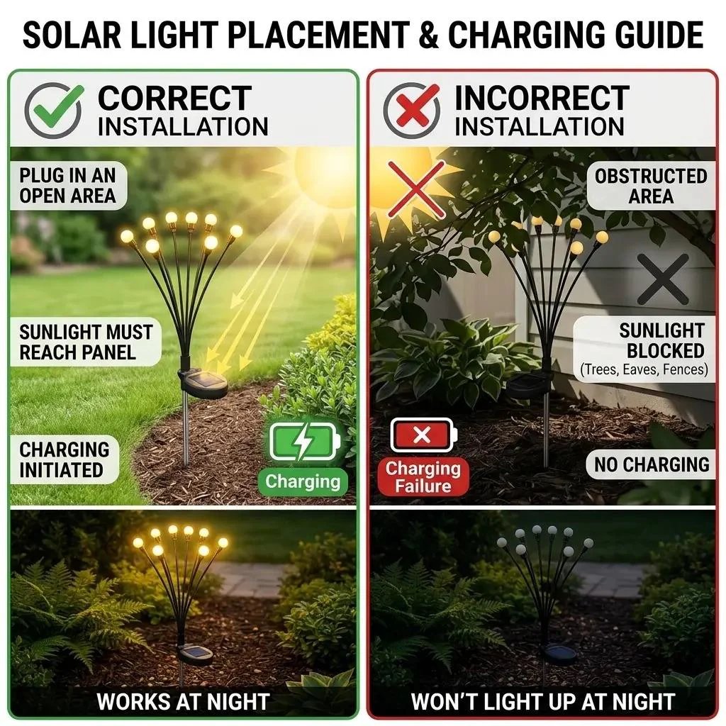 ✨Solar Firefly Lights | Swaying in Breeze, Create Dreamy Garden