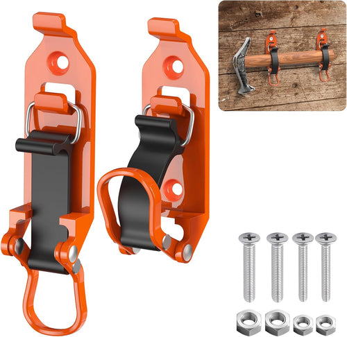 Heavy-Duty Rubber Tool Mount Clamps for Trucks & Garages
