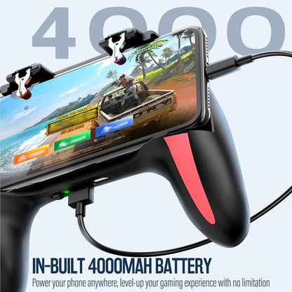 🎮 4-Finger Game Controller – Pro Mobile Gaming Grip