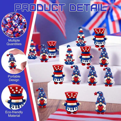 🔥Last Day 49% OFF - 🇺🇸 Patriotic gnome figurine, July 4th gift