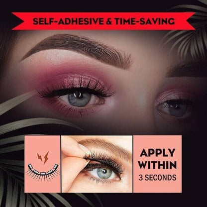 Waterproof & Reusable Self-Adhesive Eyelashes
