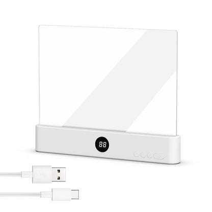 💥Exclusive Offer📚 Dimmable Smart LED Reading Light – Rechargeable, Timed‐Off, 3‐Color 🌈✨