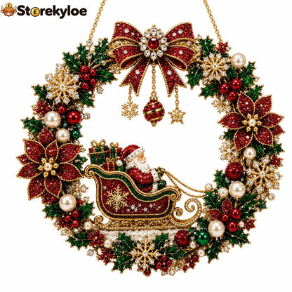 DIY Christmas Diamond Art Kits for - Christmas Carriage - Houseware & Kitchen