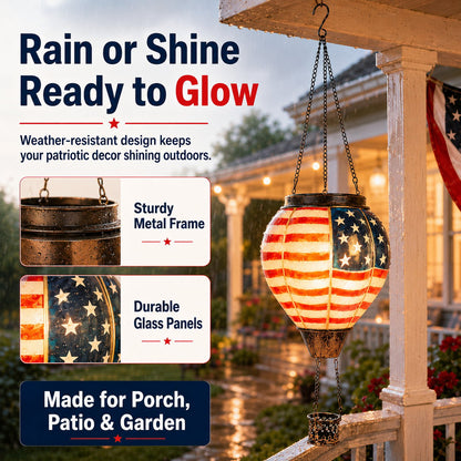 Solar Hot Air Balloon Lantern